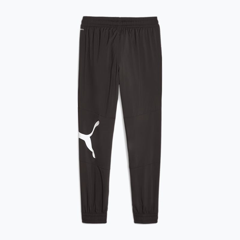 Pantaloni da allenamento da uomo PUMA Train All Day Big Cat Woven puma nero/puma bianco 2