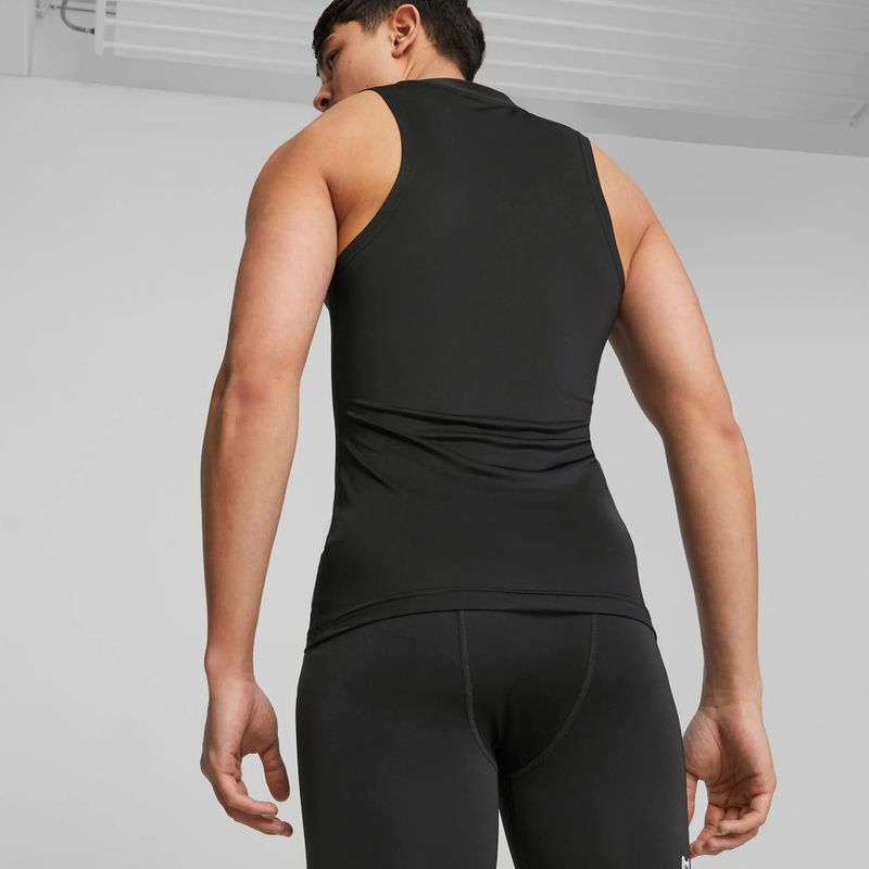 Canotta basket uomo PUMA Hoops Team Slvs Baselayer puma nero 5