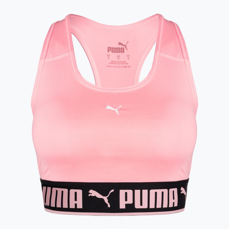 Reggiseno fitness PUMA Mid Impact Strong PM corallo ghiaccio 5