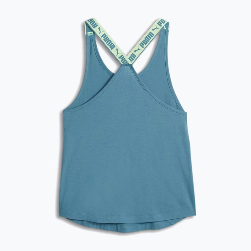 Maglietta da allenamento da donna PUMA Strong Tank blu 2