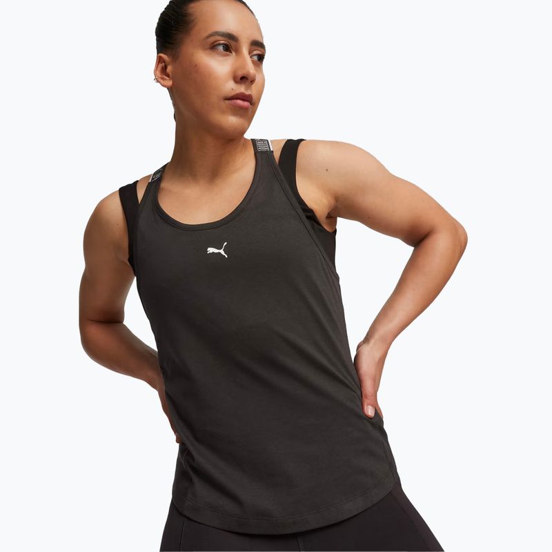 Maglietta da allenamento da donna PUMA Strong Tank puma nero 3