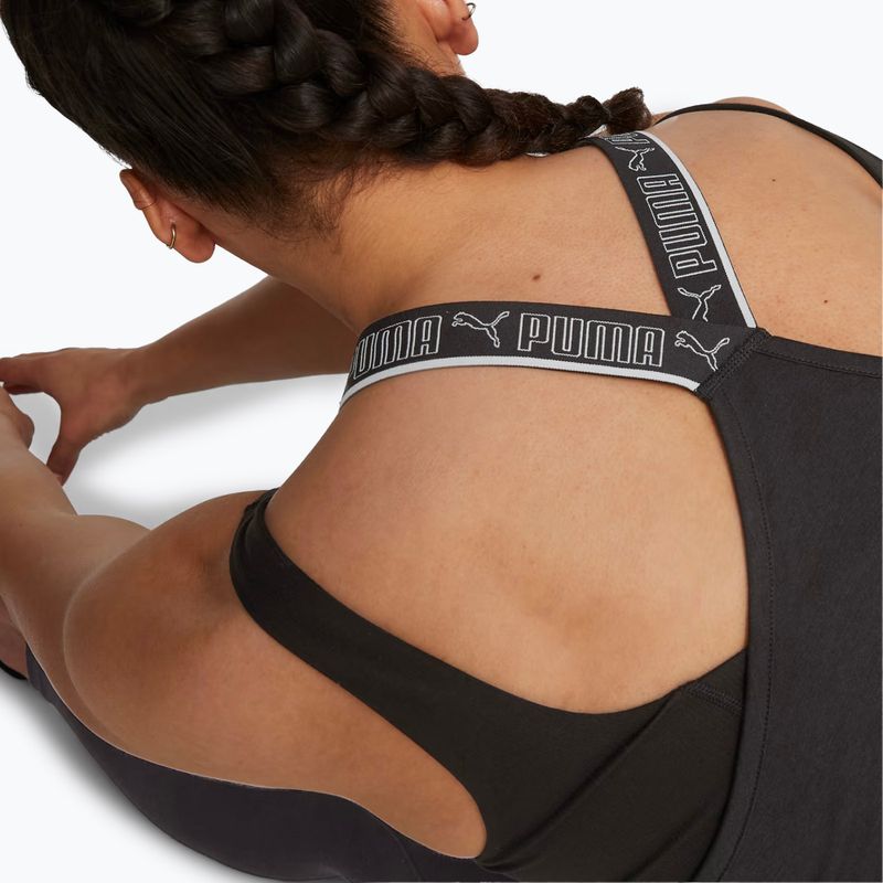 Maglietta da allenamento da donna PUMA Strong Tank puma nero 4