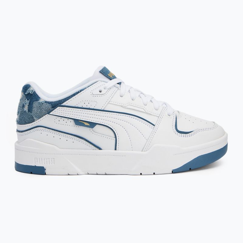 PUMA Slipstream Bball Denim scarpe puma bianco/immersione profonda 2