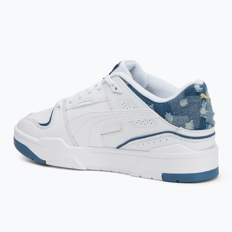 PUMA Slipstream Bball Denim scarpe puma bianco/immersione profonda 3