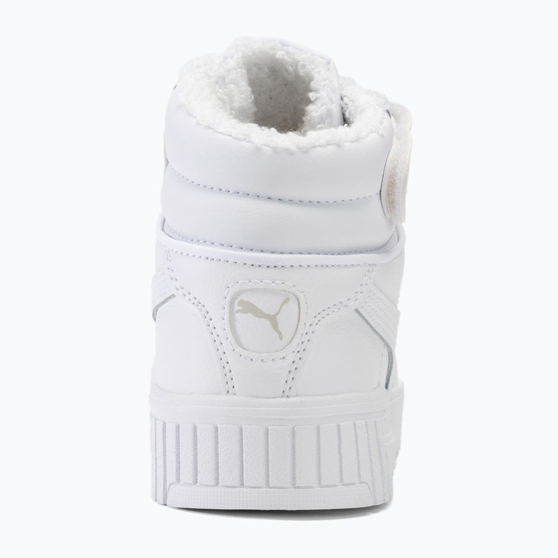 PUMA Carina 2.0 Mid Fur scarpe da bambino puma bianco/grigio svedese 6