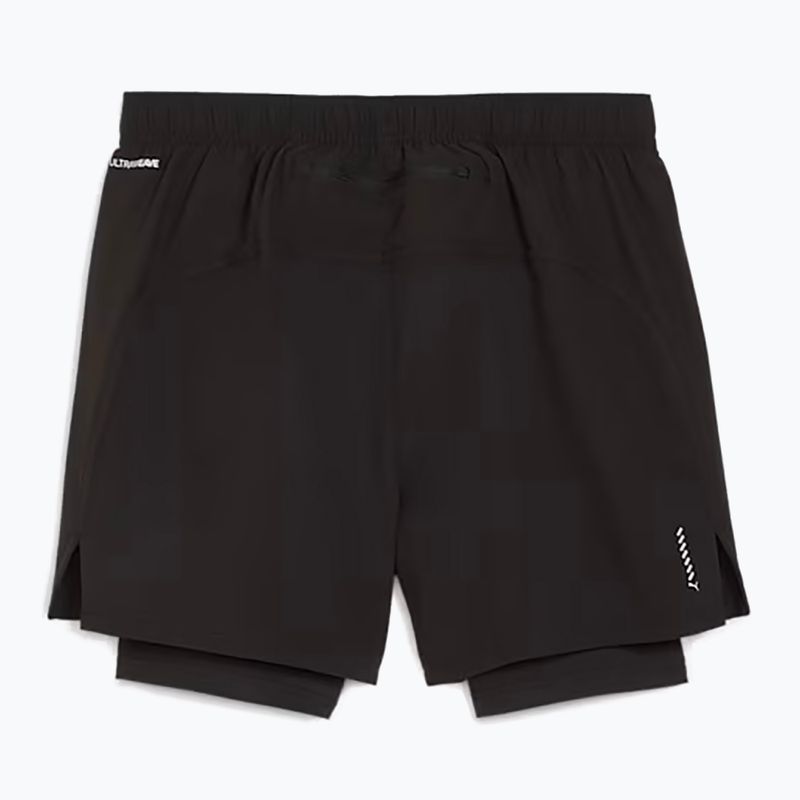 Pantaloncini da corsa PUMA Run Velocity Ultraweave 2in1 da uomo, nero 2