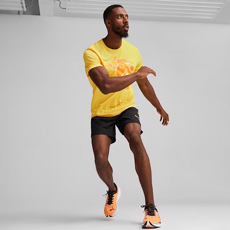Pantaloncini da corsa PUMA Run Velocity Ultraweave 2in1 da uomo, nero 4