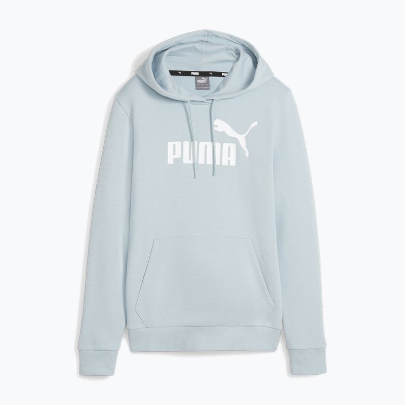 Puma ESS Logo Hoodie TR (S) felpa da surf turchese