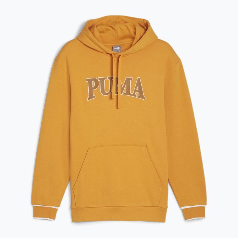 Felpa PUMA Squad Hoodie TR da uomo con cappuccio e tè allo zenzero