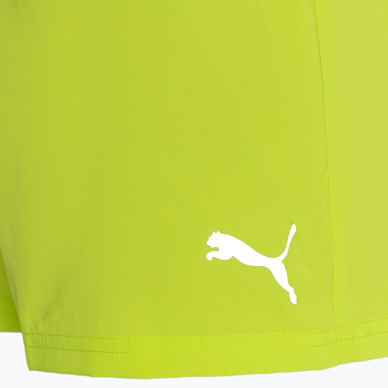 Pantaloncini da corsa da uomo PUMA Run Fav 2in1 verde 3