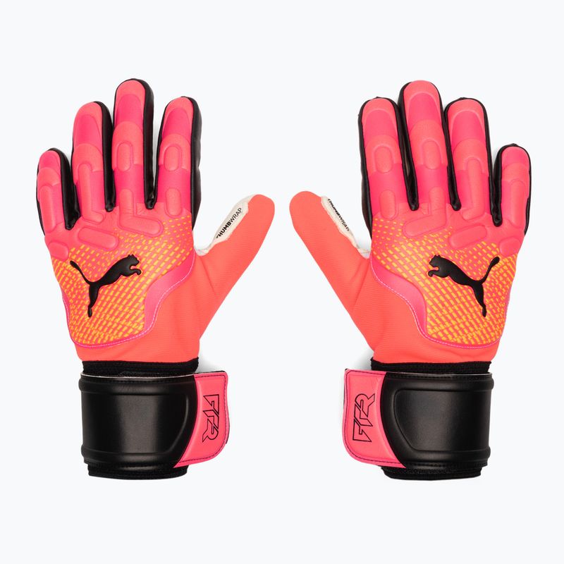 PUMA Future Match NC guanti da portiere sunset glow/sun stream/puma nero