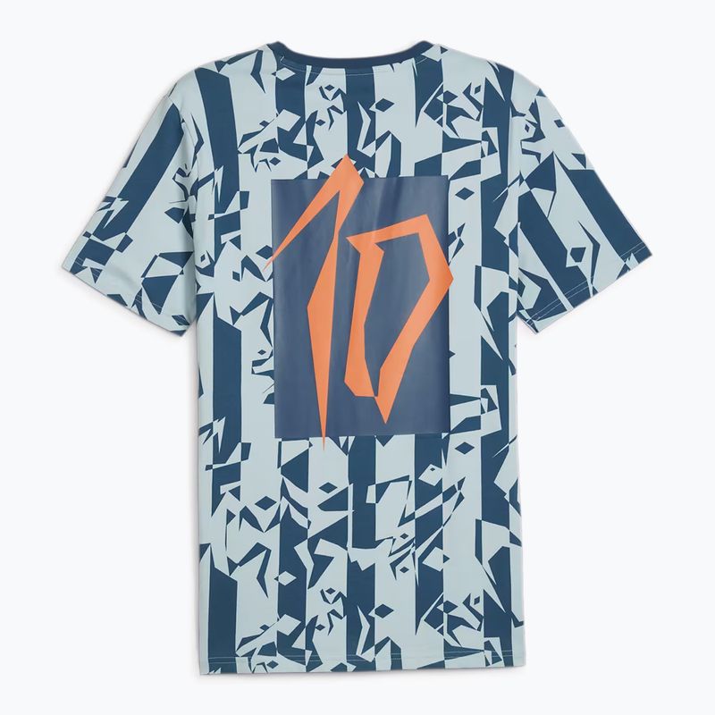 PUMA Neymar Jr Creativity Logo Football Tee Uomo oceano tropicale/turchese surf 2