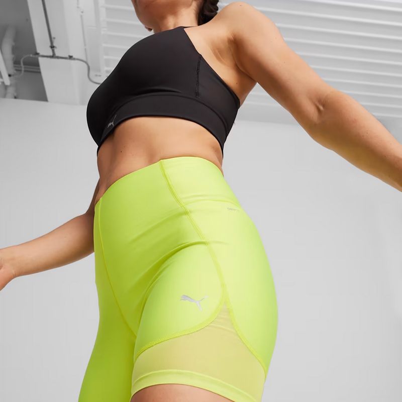 Pantaloncini da corsa da donna PUMA Run Ultraform 6" verde 6