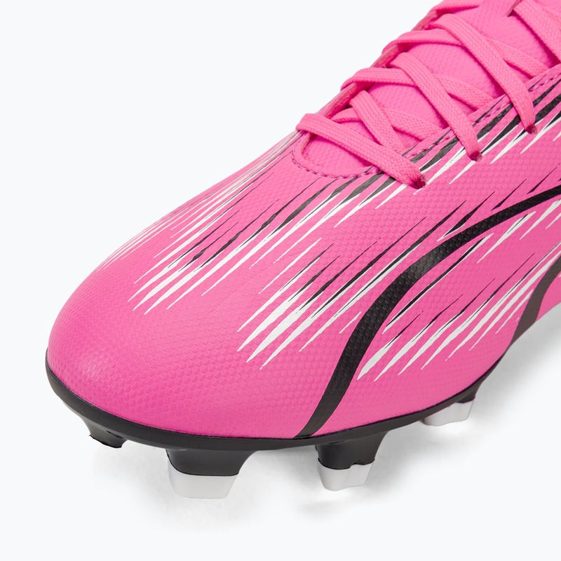 PUMA Ultra Ultimate FG/AG scarpe da calcio rosa veleno/puma bianco/puma nero 8
