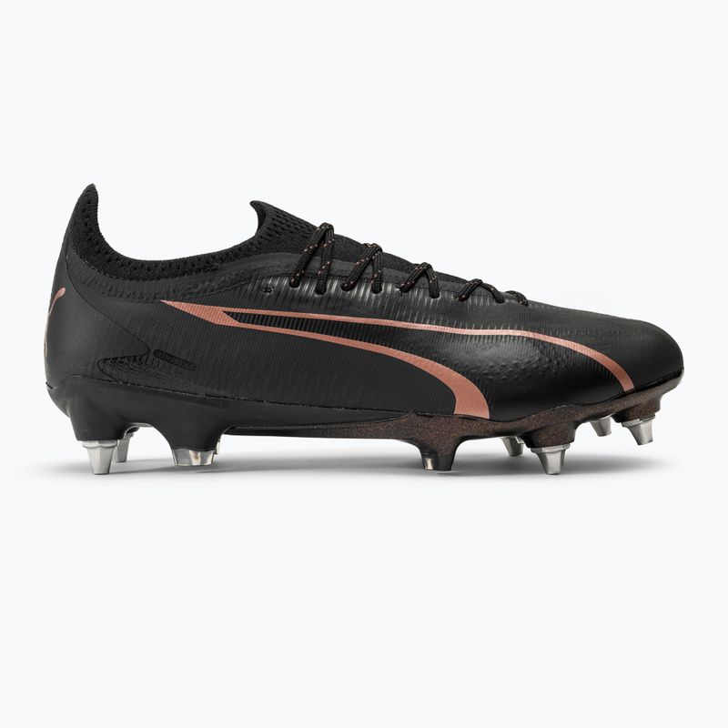 PUMA Ultra Ultimate MxSG scarpe da calcio puma nero / rame rosa 2