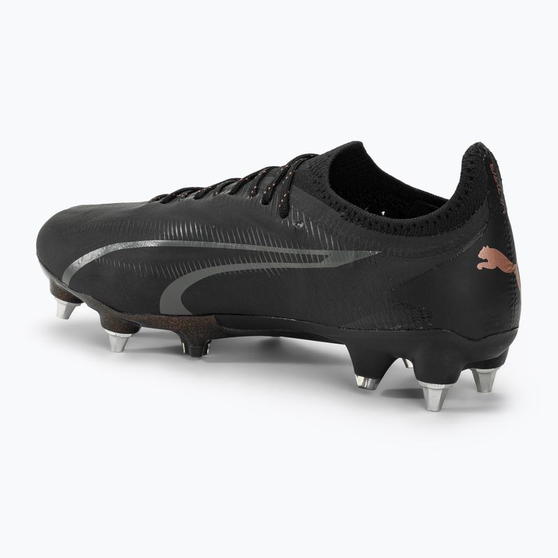 PUMA Ultra Ultimate MxSG scarpe da calcio puma nero / rame rosa 3
