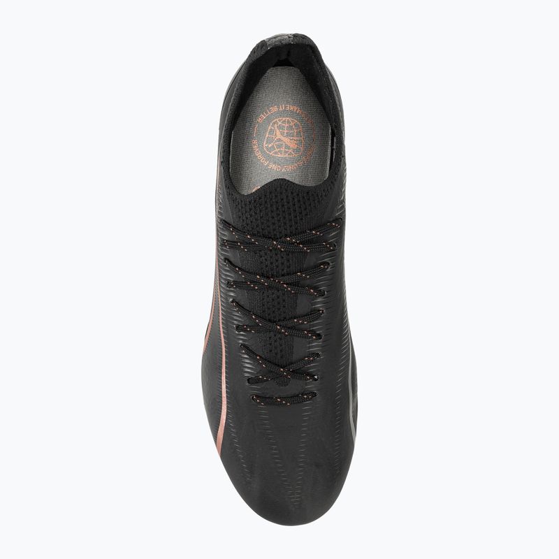 PUMA Ultra Ultimate MxSG scarpe da calcio puma nero / rame rosa 5