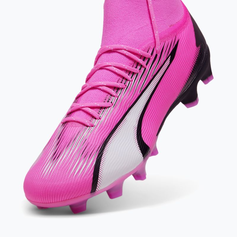 PUMA Ultra Pro FG/AG scarpe da calcio rosa veleno/puma bianco/puma nero 12