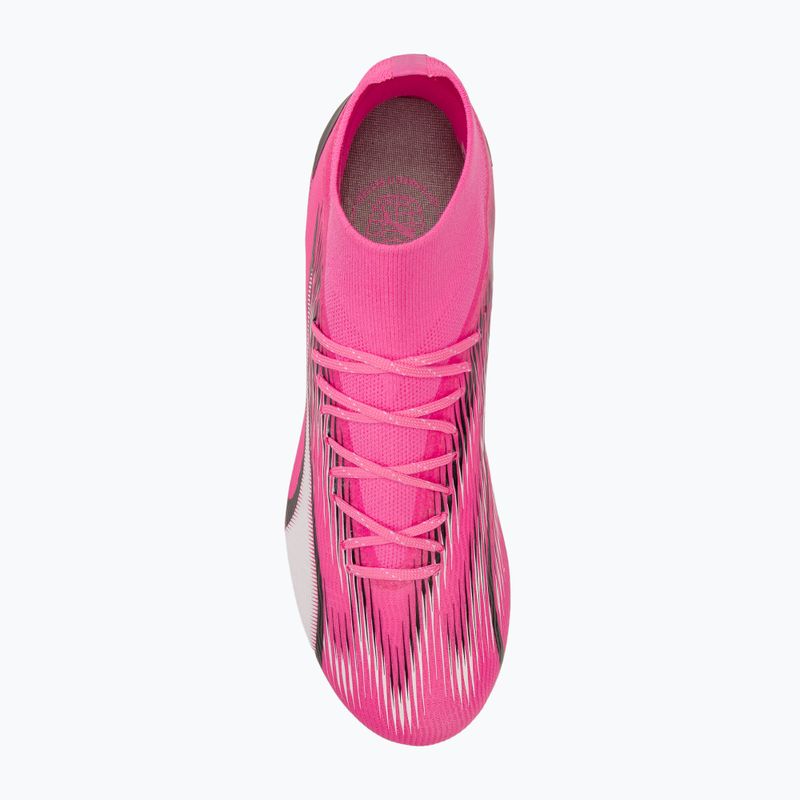 PUMA Ultra Pro FG/AG scarpe da calcio rosa veleno/puma bianco/puma nero 5