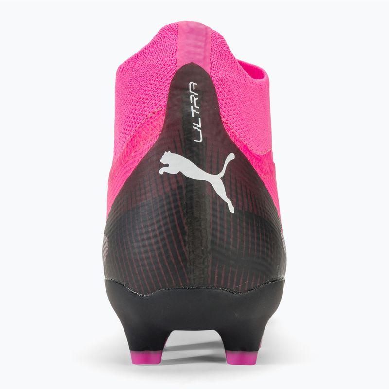 Scarpe da calcio PUMA Ultra Pro FG/AG Jr rosa velenoso/puma bianco/puma nero per bambini 6