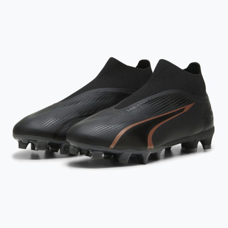 PUMA Ultra Match + LL FG/AG scarpe da calcio puma nero / rame rosa 10