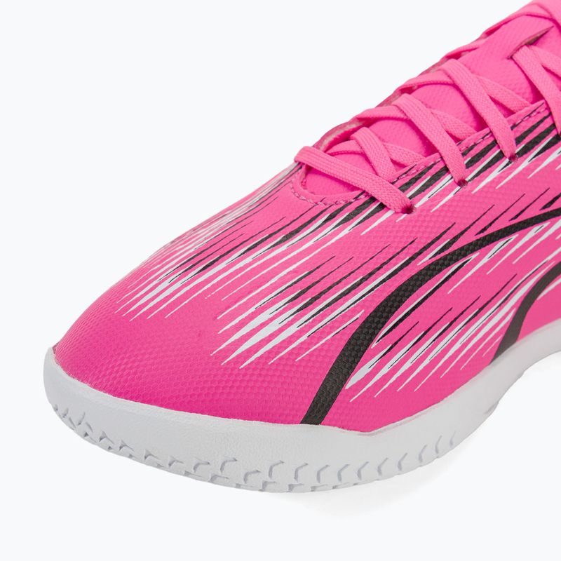 Scarpe da calcio PUMA Ultra Play IT rosa velenoso/puma bianco/puma nero 7