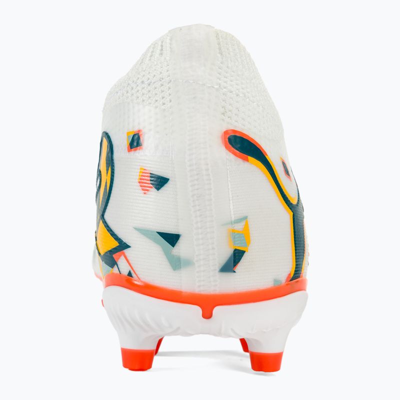 Scarpe da calcio PUMA Future 7 Match Creativity FG/AG white/ocean tropic/turquoise surf/hot heat/sunstream 6