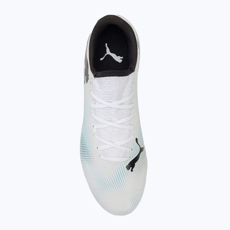 PUMA Future 7 Play FG/AG scarpe da calcio puma bianco/puma nero/rosa 5