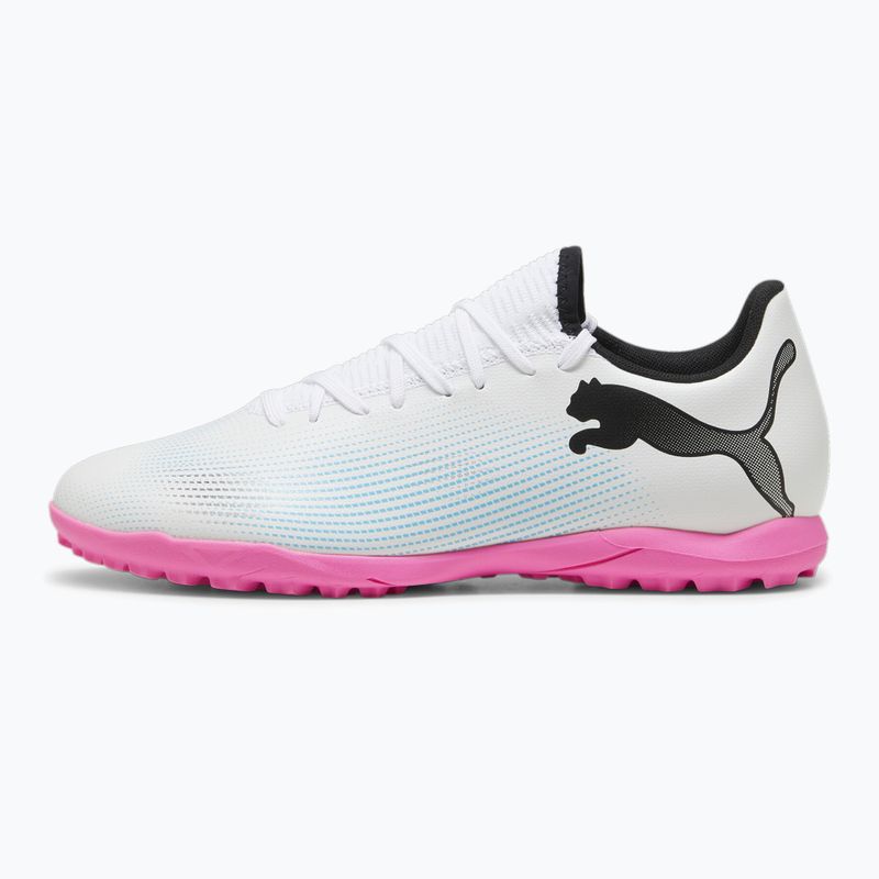 PUMA Future 7 Play TT scarpe da calcio puma bianco/puma nero/rosa 8