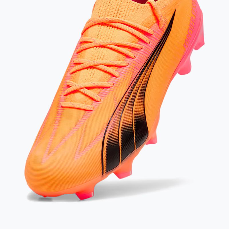 Scarpe da calcio PUMA Ultra Ultimate FG/AG sunset glow/puma nero/sun stream 12