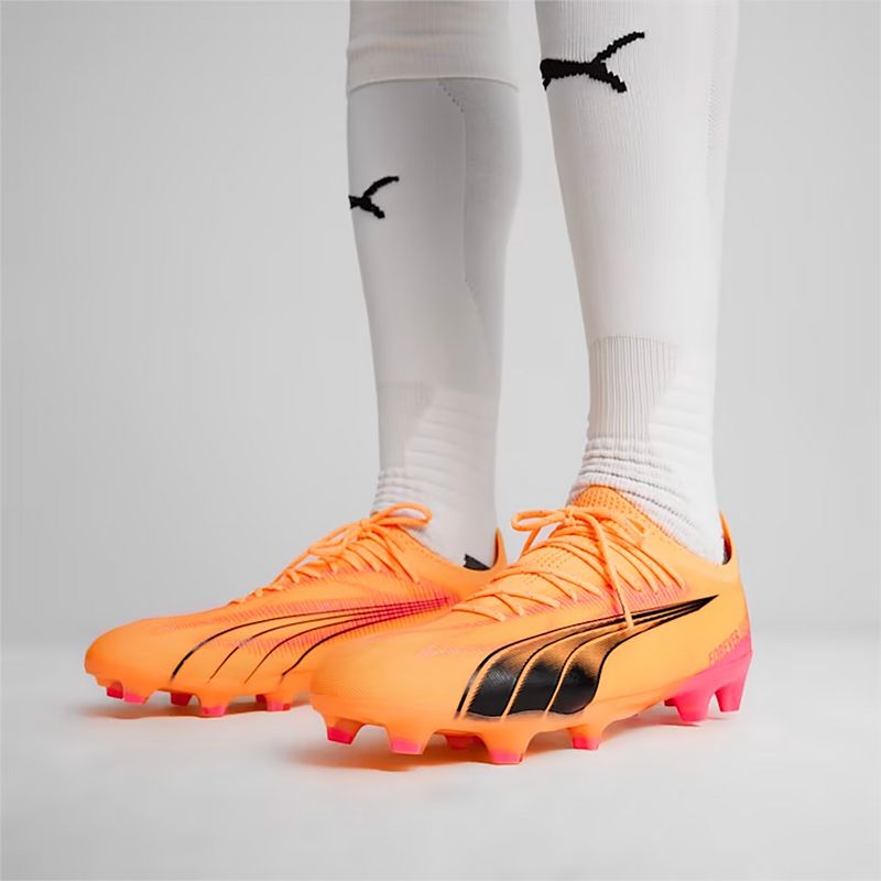 Scarpe da calcio PUMA Ultra Ultimate FG/AG sunset glow/puma nero/sun stream 16