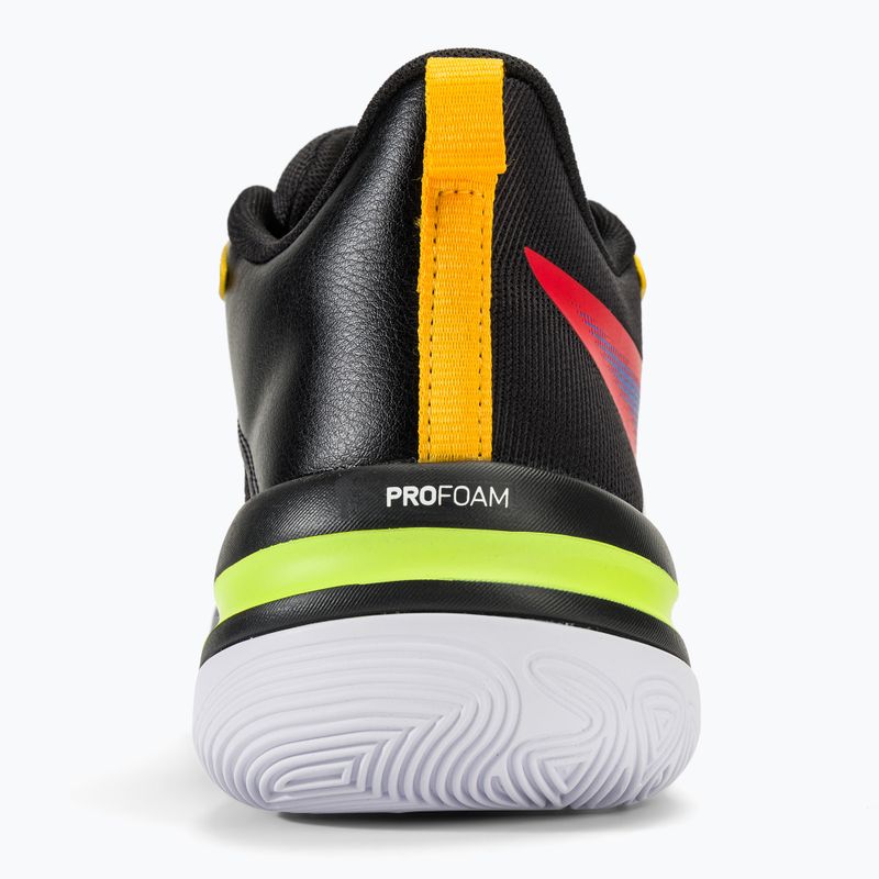 Scarpe da basket da uomo PUMA Genetics puma nero/per sempre rosso 6