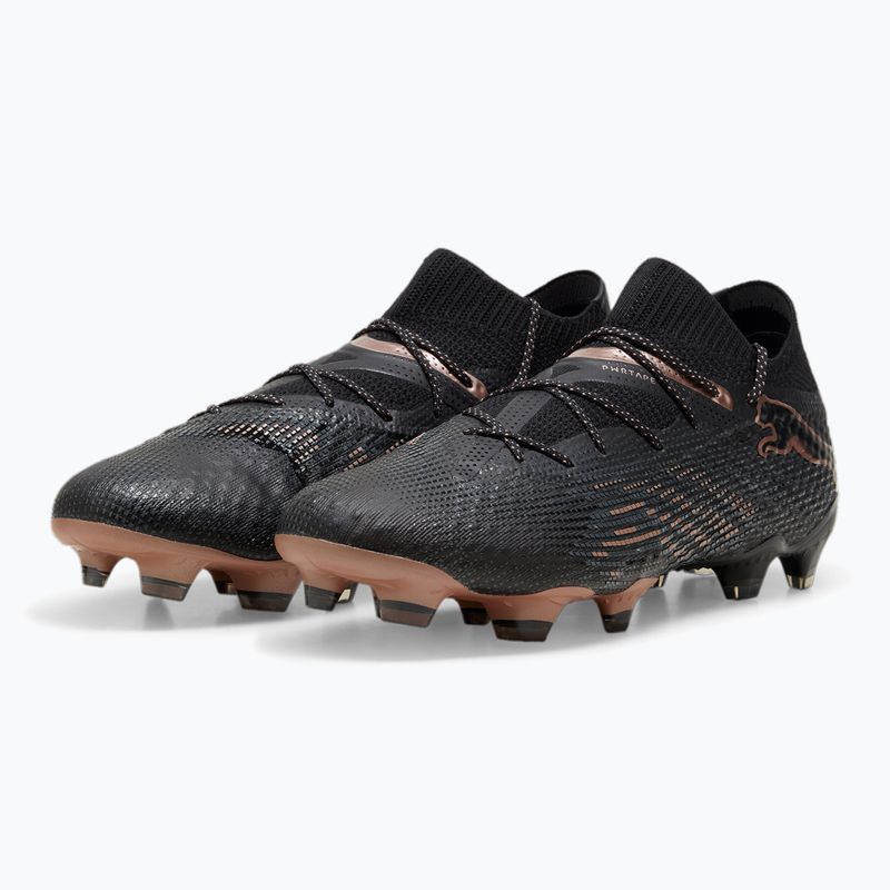 PUMA Future 7 Ultimate FG/AG scarpe da calcio puma nero / rame rosa 10