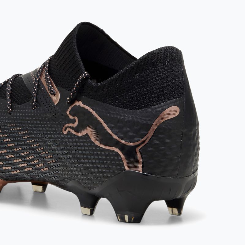 PUMA Future 7 Ultimate FG/AG scarpe da calcio puma nero / rame rosa 13
