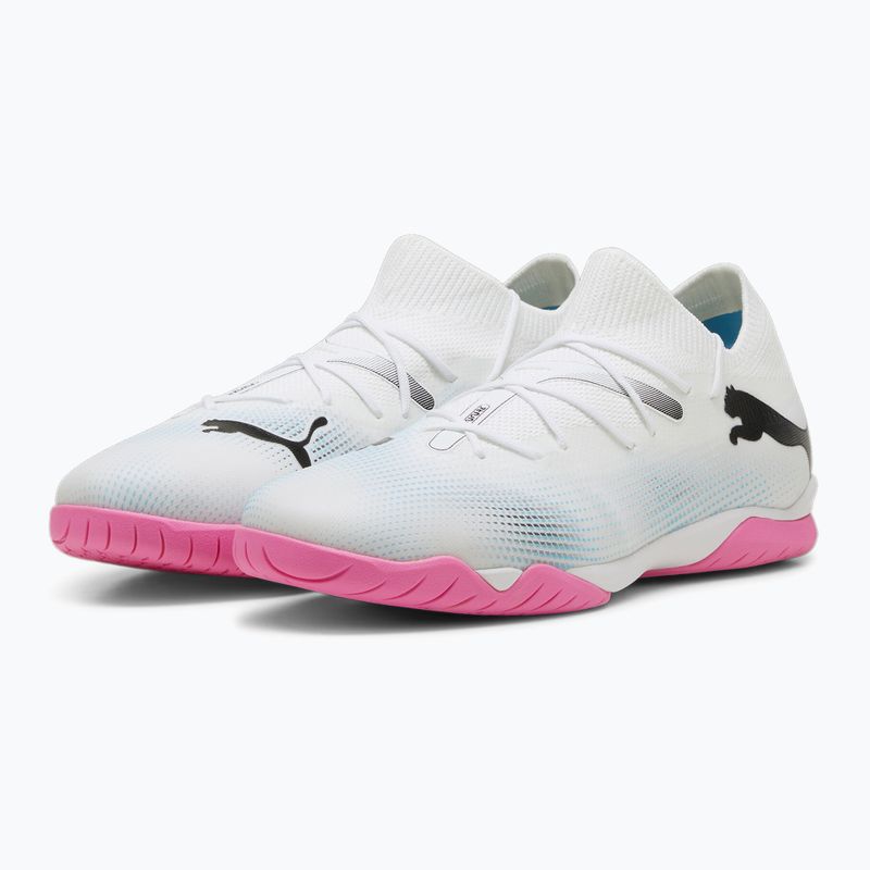 PUMA Future 7 Match IT scarpe da calcio puma bianco/puma nero/rosa 10