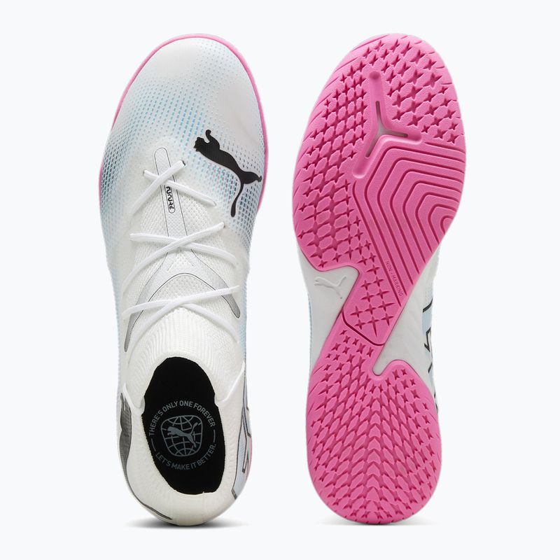 PUMA Future 7 Match IT scarpe da calcio puma bianco/puma nero/rosa 11