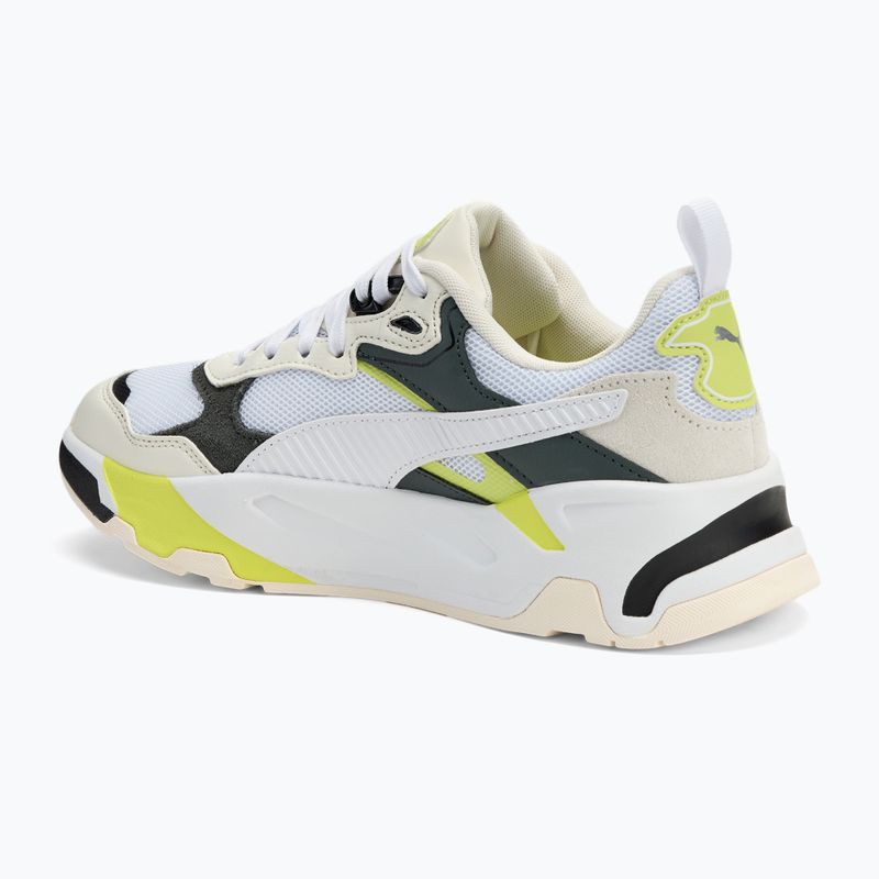 Scarpe PUMA Trinity warm white/puma white/mineral gray/lime sheen 3