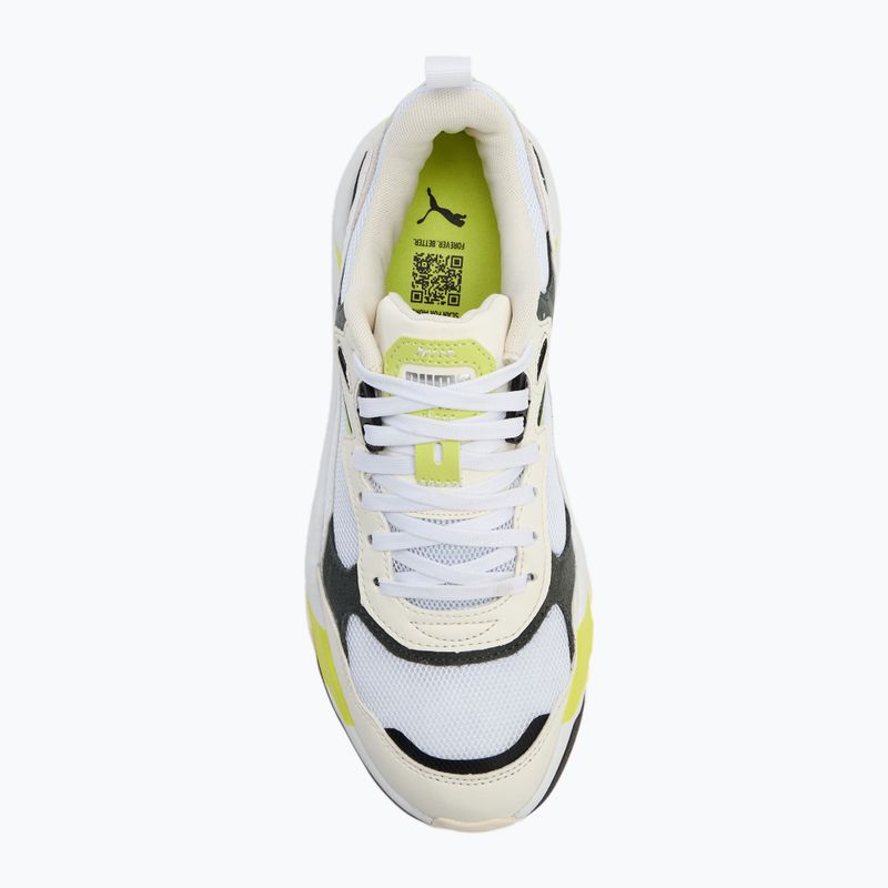 Scarpe PUMA Trinity warm white/puma white/mineral gray/lime sheen 5