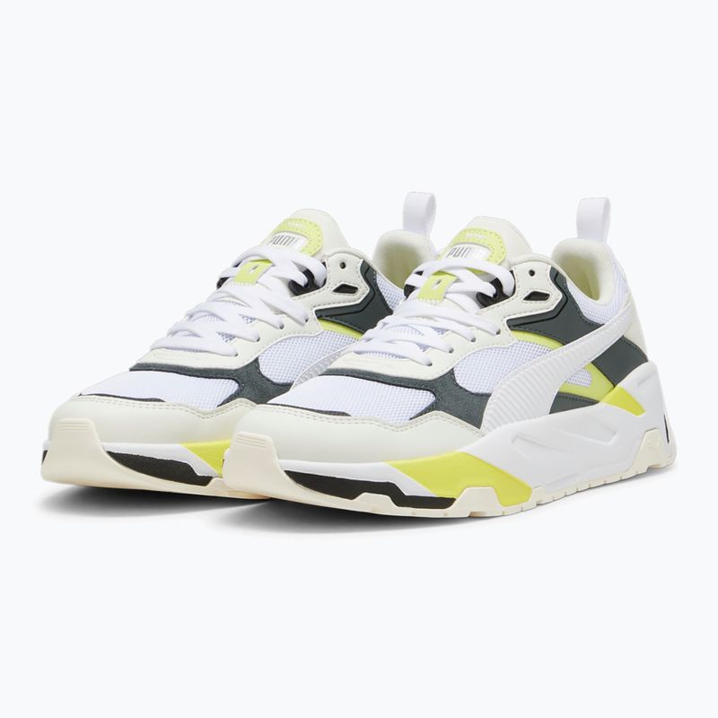 Scarpe PUMA Trinity warm white/puma white/mineral gray/lime sheen 8