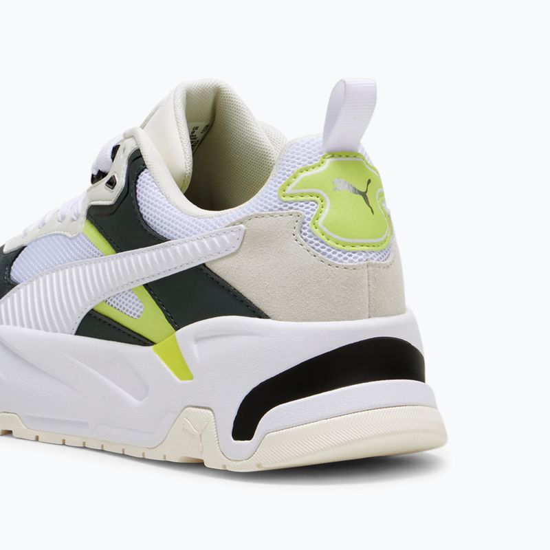 Scarpe PUMA Trinity warm white/puma white/mineral gray/lime sheen 13