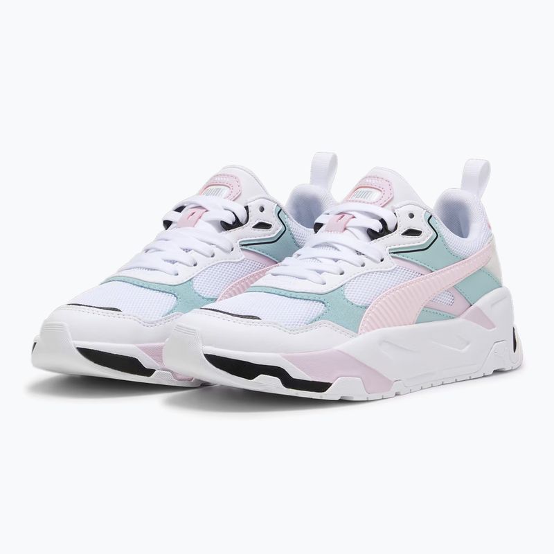 PUMA Trinity scarpe da uomo puma bianco/soffio di rosa/turchese surf 3
