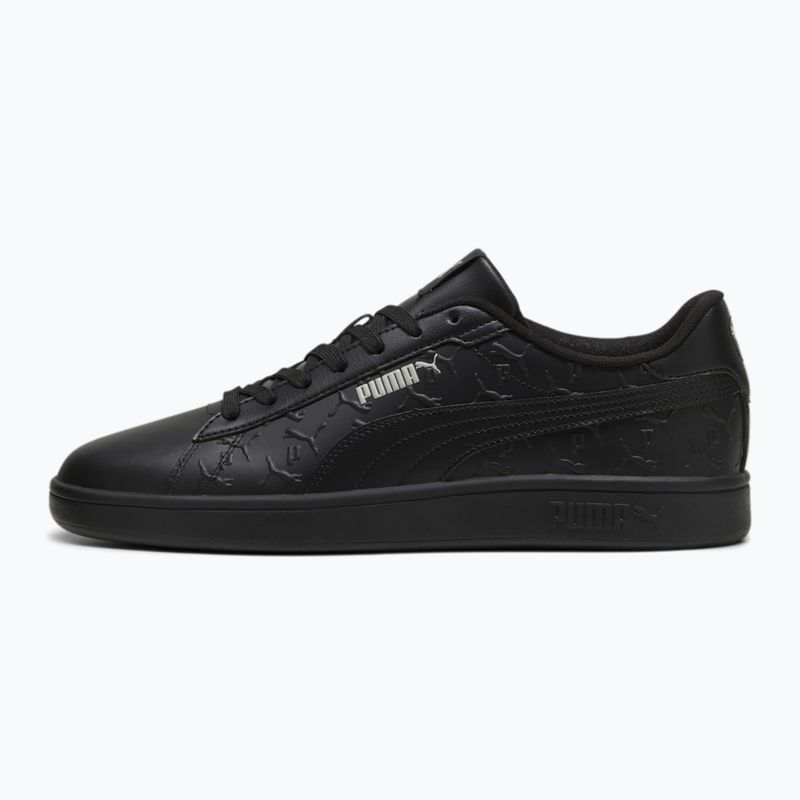 PUMA Smash 3.0 Superlogo scarpe puma nero/grigio fumo/puma bianco 9