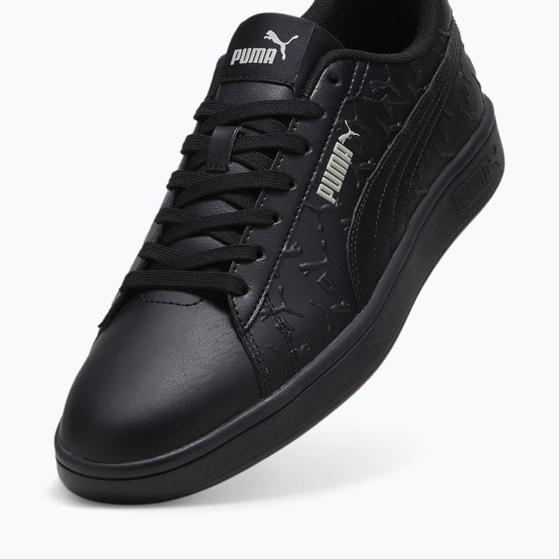 PUMA Smash 3.0 Superlogo scarpe puma nero/grigio fumo/puma bianco 12