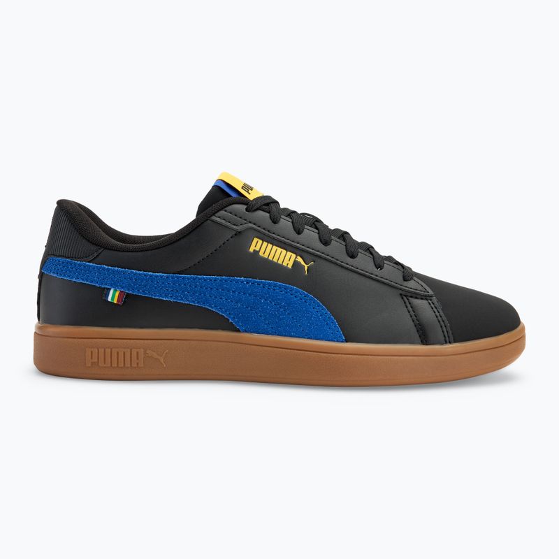 PUMA Smash 3.0 Calcio 24 puma nero/clyde royal/giallo scarpe sizzle 2