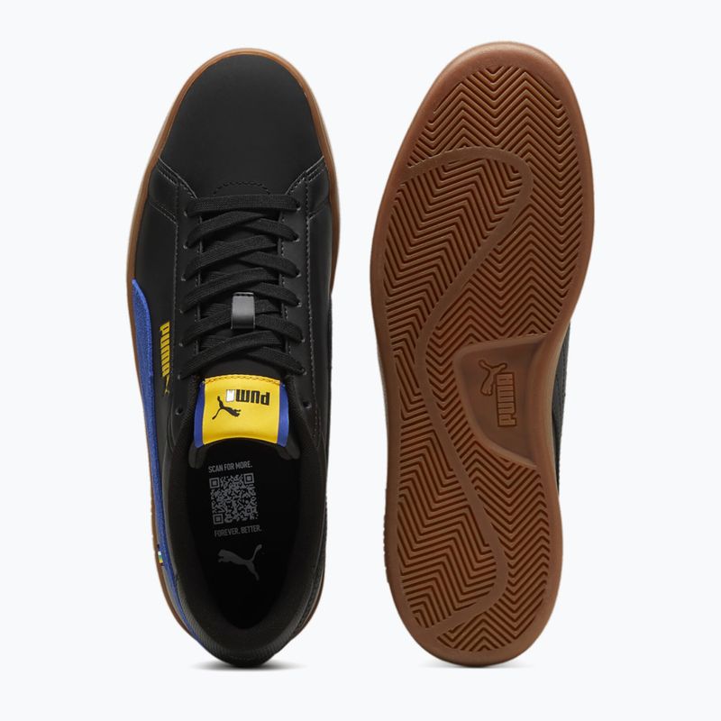 PUMA Smash 3.0 Calcio 24 puma nero/clyde royal/giallo scarpe sizzle 13