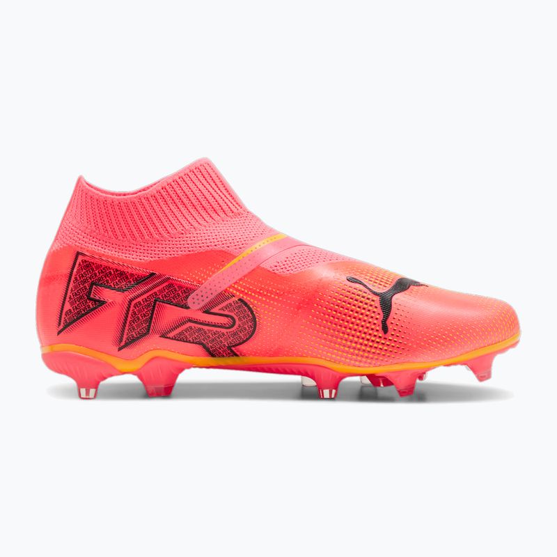PUMA Future 7 Match+ LL FG/AG sunset glow/puma nero/sun stream scarpe da calcio 9