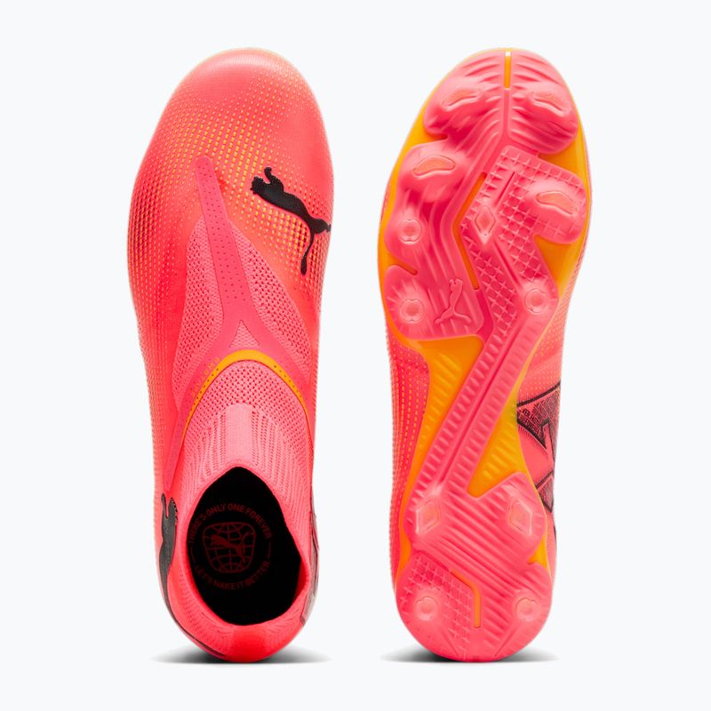 PUMA Future 7 Match+ LL FG/AG sunset glow/puma nero/sun stream scarpe da calcio 11