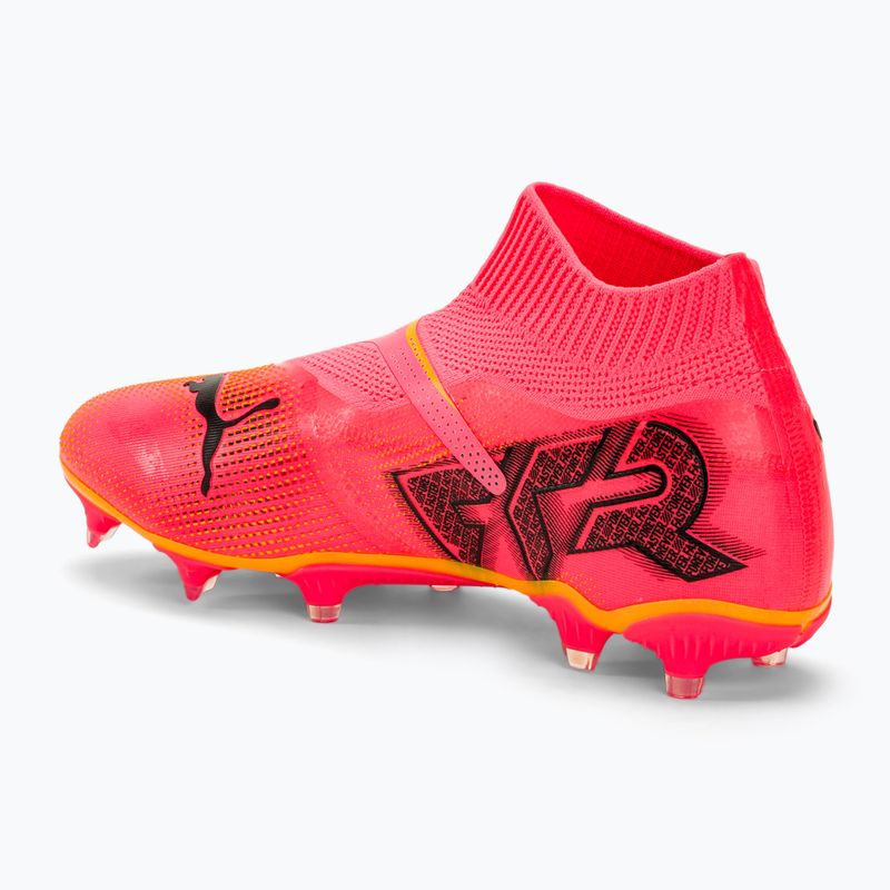 PUMA Future 7 Match+ LL FG/AG sunset glow/puma nero/sun stream scarpe da calcio 3
