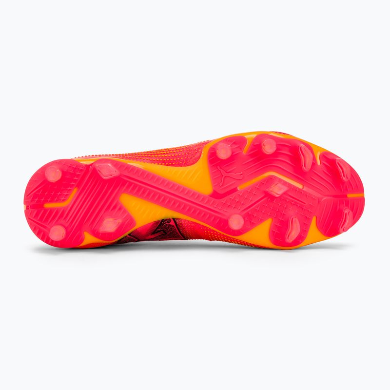 PUMA Future 7 Match+ LL FG/AG sunset glow/puma nero/sun stream scarpe da calcio 4