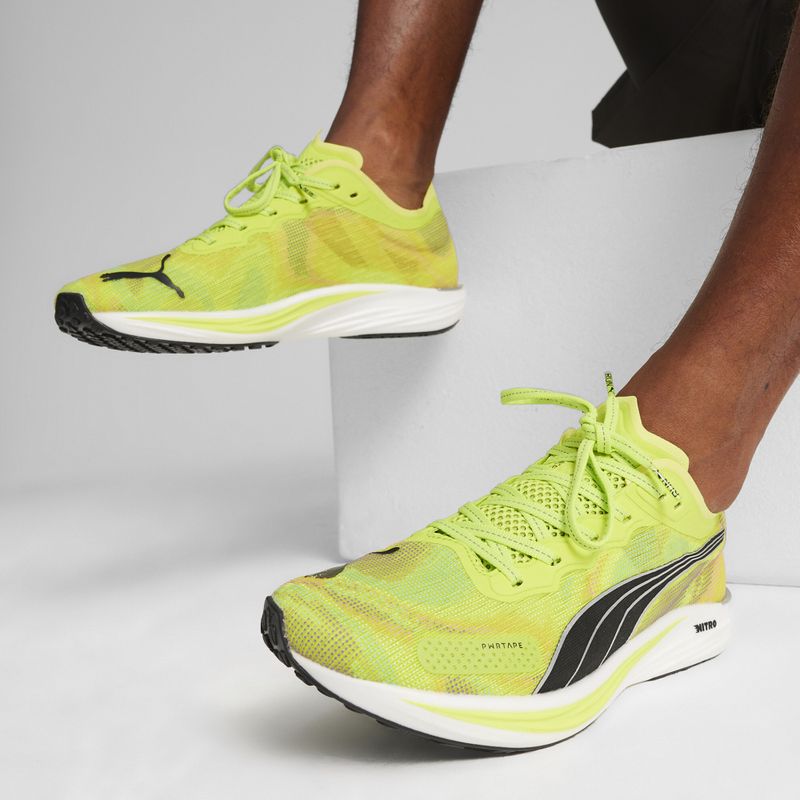 Scarpe da corsa da uomo PUMA Liberate Nitro 2 Psychedelic Rush verde 9
